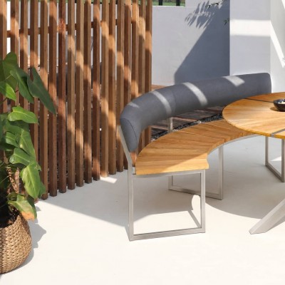 Zebra Onyx Bank mit R�ckenlehne