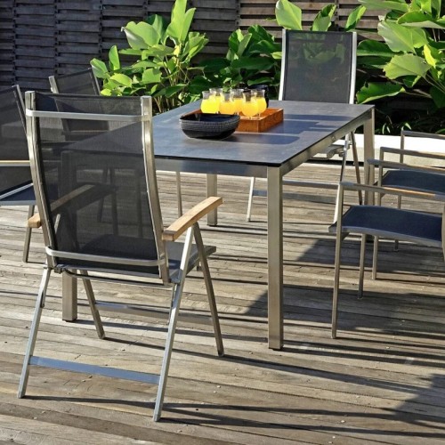 Zebra Opus Gartentisch