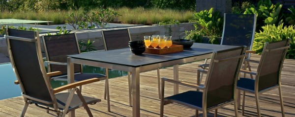 Zebra Opus Gartentisch