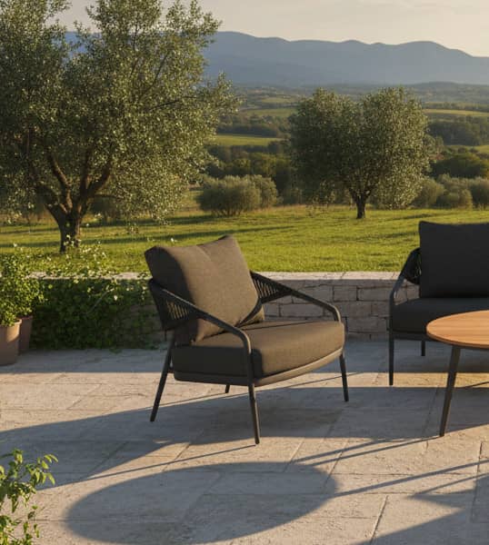 Zebra Pixel Gartensessel