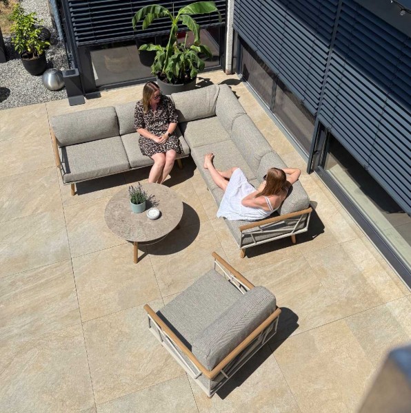 Zebra Solena Loungesofa 3-Sitzer