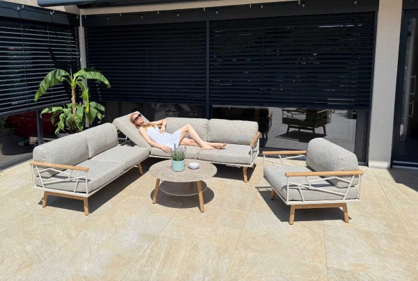 Zebra Solena Loungesofa 3-Sitzer