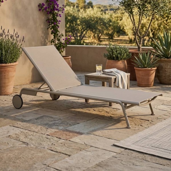 Zebra Somerset Gartenliege