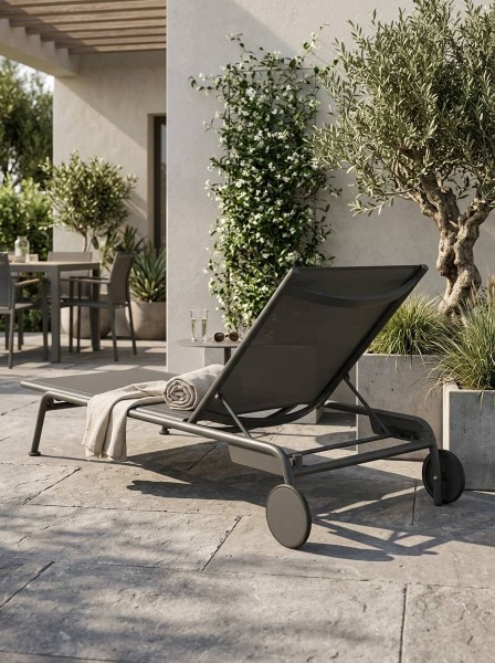 Zebra Somerset Gartenliege