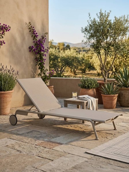 Zebra Somerset Gartenliege