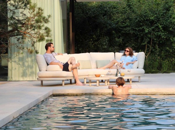 Zebra Wave Lounge 2-Sitzer