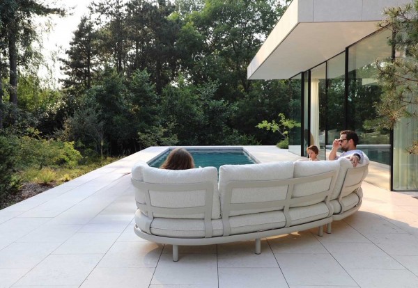 Zebra Wave Lounge 2-Sitzer