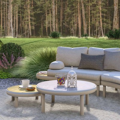 Zebra Wave Kaffeetisch